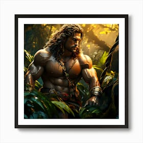 Tarzan with a new look Art Print