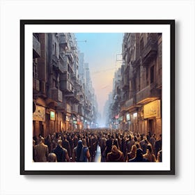 Distopia City Art Print