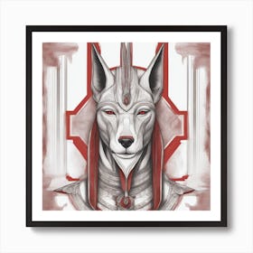 Egyptian Dog Art Print