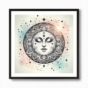 Sun And Moon Poster