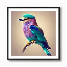 Colorful Bird 1 Art Print