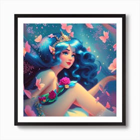 Mermaid 34 Art Print