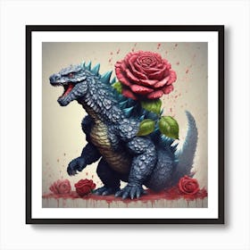 Love of monsters Art Print