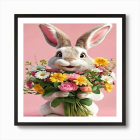 Easter Bunny Art Print