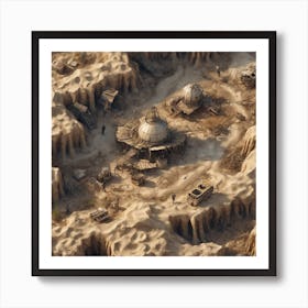 Deserted Village 2 Art Print