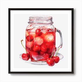 Cherry Iced Tea 8 Art Print