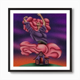 Like Cotton Candy 1 Art Print