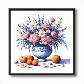 Flowers In A Vase 1 Art Print