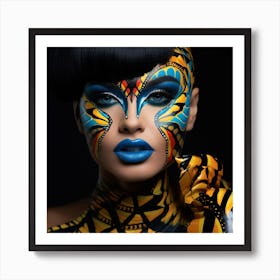 Tiger Woman Art Print