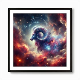 Aries Nebula #3 Art Print