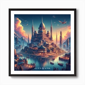 City Of Sliver Art Print