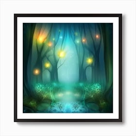 Forest 14 Art Print