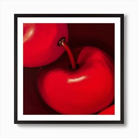 Red Apples Art Print