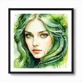 Beauty Frills Art Print