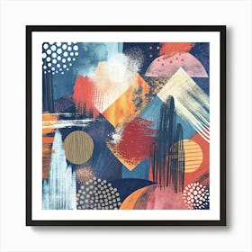 Abstract Painting 258 Art Print