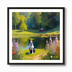 Boston Terrier 70 Art Print