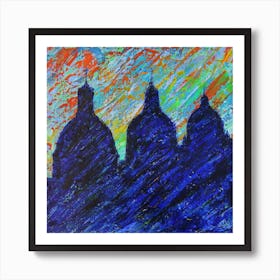 City Cathedrals Art Print