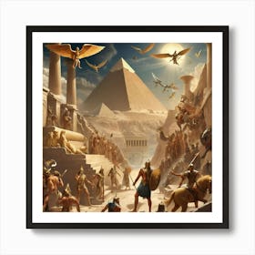 Olympus Legends Art Print