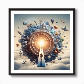 Journey Through The Universe 1 Art Print