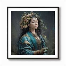 Chinese Woman Art Print