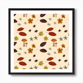 Autumn Leaves Art Print