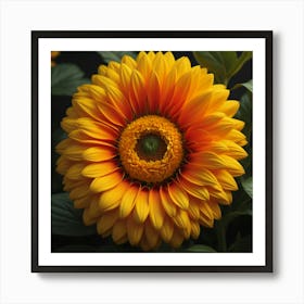 Sunflower Art Print