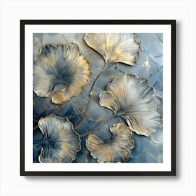 Ginkgo Leaves 26 Art Print