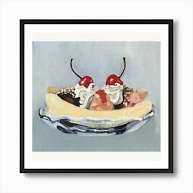 Banana Split Art Print