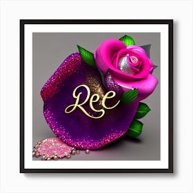 Rose Art Print