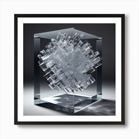 Cube Of Glass Art Print