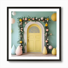 Easter Door 4 Art Print