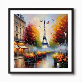 Paris Eiffel Tower 82 Art Print