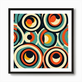 Abstract Circles 7 Art Print