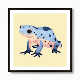 Charming Illustration Newt 4 Art Print