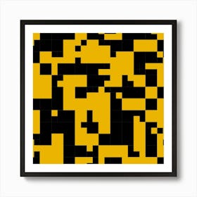 Pixel Art 3 Art Print