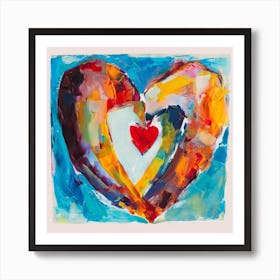 Heart Of Love 2 Art Print