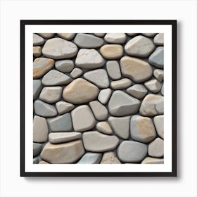 Stone Wall 77 Art Print