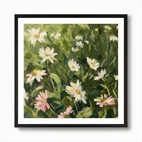 Daisies 19 Art Print