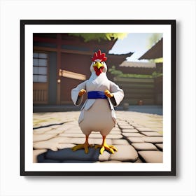 Rooster Art Print