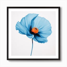 Blue Poppy Art Print