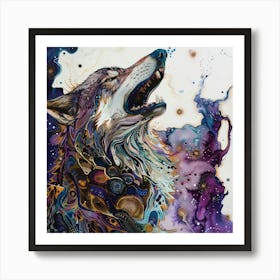 Supreme Wolf Art Print