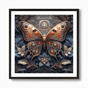 Majestic Butterfly Art Print