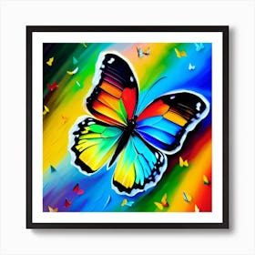 Butterfly Painting 15 Art Print