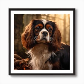 King Charles Spaniel 1 Art Print