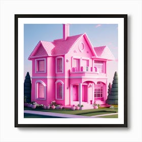 Barbie Dream House (315) Art Print