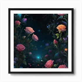 Default In A Mesmerizing Digital Painting A Large Space And Be 0 (2) Art Print