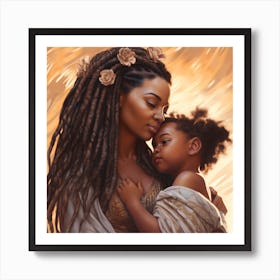 Mother And Child Art Print