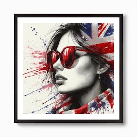 British Flag 2 Art Print