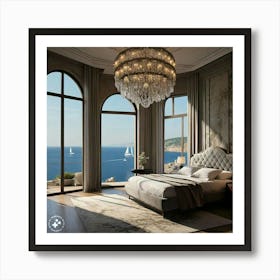 Bedroom With A View Art Print