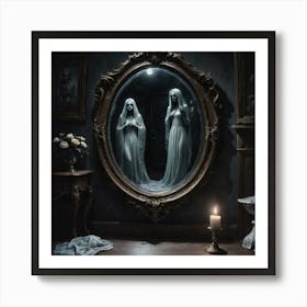 Ghost Sisters Art Print